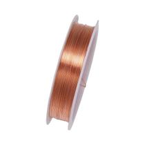 Fio De Cobre Puro 10M T2 Bobina De Cobre Condutora Fio Nu 0.1-1mm Fio Elétrico Multiuso