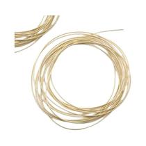 Fio De Cobre Rígido De 10g Para Bordado, Crachás, Matelassê, Bullion Francês E Acessórios De