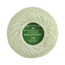 Fio De Crochê De Algodão Premium Tamanho 40 Mercerizado Para Tatting, Needlepoint, Tricô, Bobbin