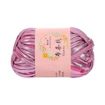 Fio De Crochê De material sintético Mágico Para DIY, Tricô Manual, Costura De Almofadas Brilhantes E