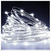 Fio De Fada 30 Lâmpadas Cordão Luz LED Branca 3 Metros À Pilha Fio De Fada 30 Lâmpadas Cordão Luz LED Branca 3 Metros À Pilha