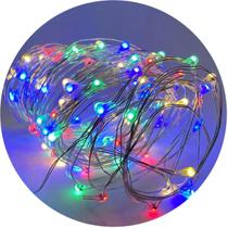 Fio De Fada Cordão Decor Fairy Light 100Led'S Colorido 10M Fio De Fada Cordão Decor Fairy Light 100Led'S Colorido 10M