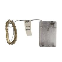 Fio De Fada Led Decoração Cordão De Luz 10Mts - Colorido Fio De Fada Led Decoração Cordão De Luz 10Mts - Colorido