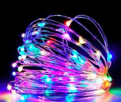 Fio De Fada Led Decoração Cordão De Luz 2 m - Colorido