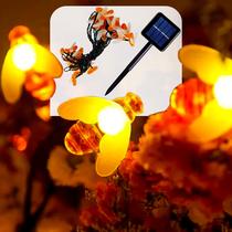 Fio De Fada Led Recarga Solar Cordão De Luz 9.5 Metros Áreas Externas Linha Premium