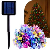 Fio De Fada Led Recarga Solar Cordão De Luz 9.5 Metros Áreas Externas Linha Premium