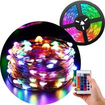 Fio de Fada LEDs Colorido 100 Lâmpadas Musical Natal 10M USB