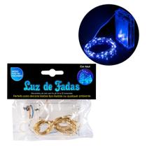 Fio de Fadas Luzes Azul - 50 Lâmpadas - 5m - Mundo Bizarro