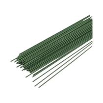 Fio De Flor Verde Escuro 2mm 40cm 10 20 30pcs Para Artesanato De Arranjos Florais DIY