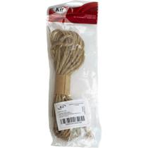 Fio de Juta 4MM Natural 5MTS Cartela Fio de Juta 4MM Natural 5MTS Cartela