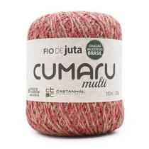 Fio de Juta Cumaru Multi 200g - 192 Metros