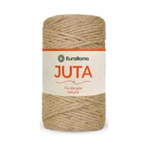 Fio de Juta Natural Macrame 4mm 10/12 119m - Euroroma Fio de Juta Natural Macrame 4mm 10/12 119m - Euroroma