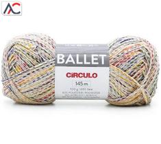 Fio de lã ballet 100g - círculo