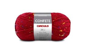 Fio de lã CONFETE 100g - Circulo - Circulo S/A