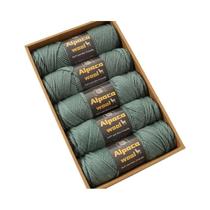 Fio De Lã De Alpaca Multicolorido 500g 245g Kit De Tricô Grosso Para Homens E Mulheres: Suéteres,