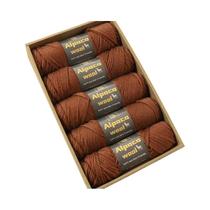 Fio De Lã De Alpaca Multicolorido 500g 245g Kit De Tricô Grosso Para Homens E Mulheres: Suéteres,