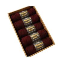 Fio De Lã De Alpaca Multicolorido 500g 245g Kit De Tricô Grosso Para Homens E Mulheres: Suéteres,