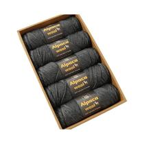 Fio De Lã De Alpaca Multicolorido 500g 245g Kit De Tricô Grosso Para Homens E Mulheres: Suéteres,