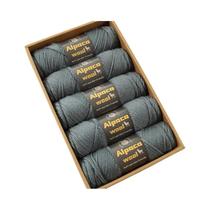 Fio De Lã De Alpaca Multicolorido 500g 245g Kit De Tricô Grosso Para Homens E Mulheres: Suéteres,