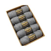 Fio De Lã De Alpaca Multicolorido 500g 245g Kit De Tricô Grosso Para Homens E Mulheres: Suéteres,