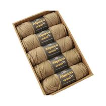 Fio De Lã De Alpaca Multicolorido 500g 245g Kit De Tricô Grosso Para Homens E Mulheres: Suéteres,