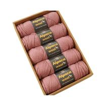 Fio De Lã De Alpaca Multicolorido 500g 245g Kit De Tricô Grosso Para Homens E Mulheres: Suéteres,
