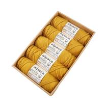 Fio De Lã De Alpaca Multicolorido 500g Em Bolsa Grande Para Tricô De Suéteres, Casacos, Cachecóis E