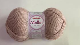 Fio de lã mollet 100g círculo - cores lisas - unidade