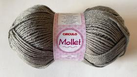 Fio de lã mollet 100g círculo - cores lisas - unidade