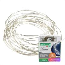 Fio de Luz Fada Cordão De Led 5m 50 Leds a Pilha Taschibra