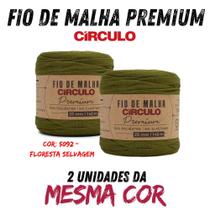 Fio de malha circulo premium kit c 2 un