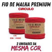 Fio de malha circulo premium kit c 2 un