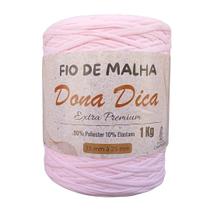 Fio de Malha Dona Dica Rosa Bebê - 1 Kg - Extra Premium