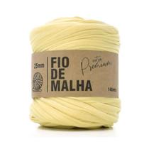 Fio de malha extra premium 25mm cor 05 amarelo bebê unidade