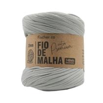 Fio de malha extra premium 25mm cor 39 cinza aluminio unidade Fio de malha extra premium 25mm cor 39 cinza aluminio unidade