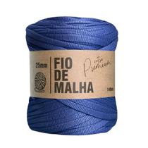 Fio de malha extra premium 25mm cor 44 marinho unidade
