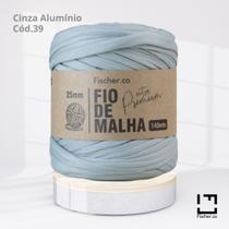 Fio de Malha Extra Premium Fischer 25mm Cinza Alumínio Cód. 39