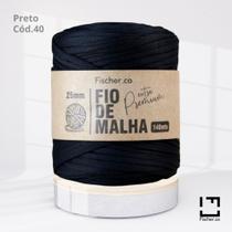 Fio de Malha Extra Premium Fischer 25mm Preto Cód. 40