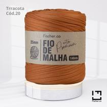 Fio de Malha Extra Premium Fischer 25mm Terracota Cód. 20 Fio de Malha Extra Premium Fischer 25mm Terracota Cód. 20