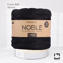 Fio de Malha Extra Premium Noble Fischer 35mm 140mts Preto 840