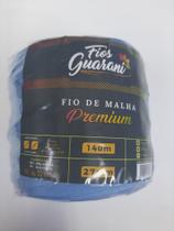 Fio de malha guarani Premium 140 metros 27mm cor azul céu