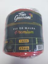 Fio de malha guarani Premium 140 metros 27mm goiaba