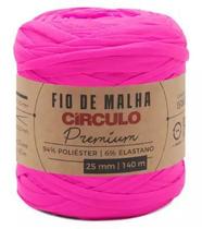 Fio de Malha Premium 25mm Círculo 140 Metros Cor 3230 Rosa Tropical Fio de Malha Premium 25mm Círculo 140 Metros Cor 3230 Rosa Tropical