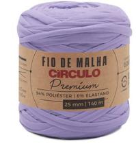 Fio de Malha Premium 25mm Círculo 140 Metros Cor 6630 Lilás Suave