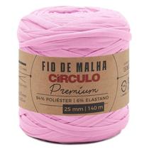 Fio de Malha Premium - Cor Rosa Algodão - Círculo