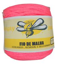 Fio De Malha Residual 1Kg Artesanato Croche Trico Rosa Quik