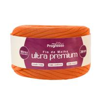 Fio de malha ultra premium fm028 28mm cor 066 laranja 185 mts