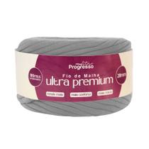 Fio de malha ultra premium fm028 28mm cor 084 prata 185 mts