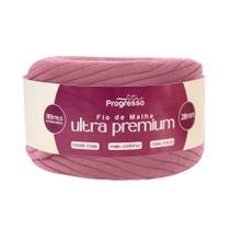 Fio de malha ultra premium fm028 28mm cor 1143 rosa velho 185 mts Fio de malha ultra premium fm028 28mm cor 1143 rosa velho 185 mts