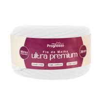 Fio de malha ultra premium fm028 28mm cor 201 branco 185 mts